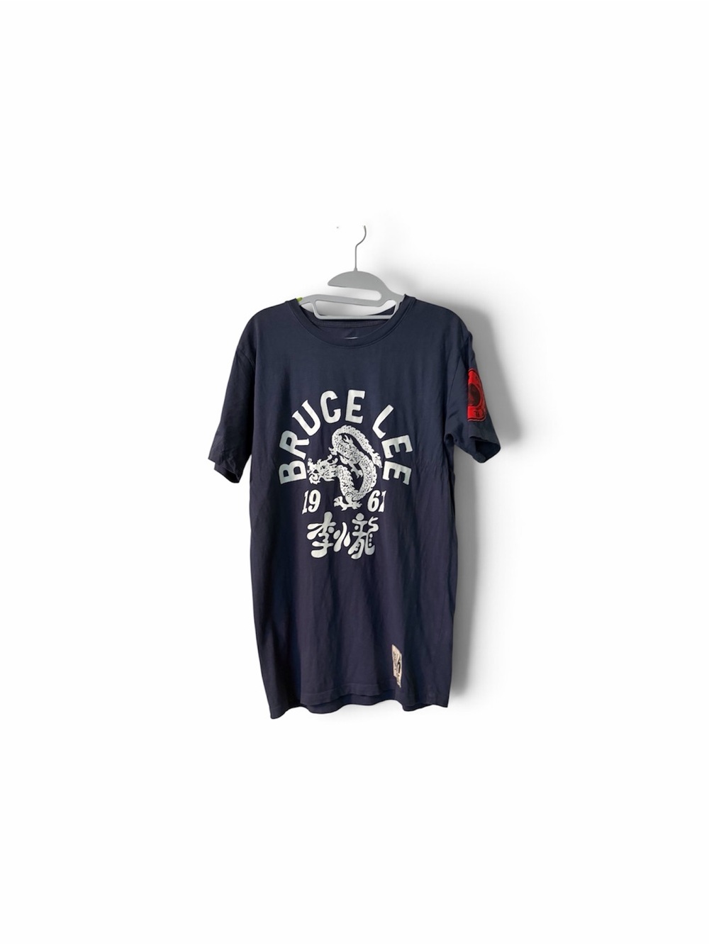 BRUCE LEE FREEDOM NAVY TEE